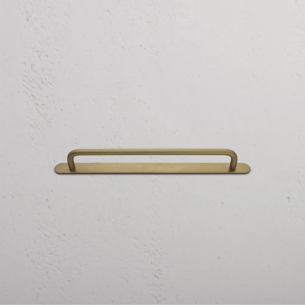 Kilburn Střední úchytka na skříňky - Starožitná mosaz