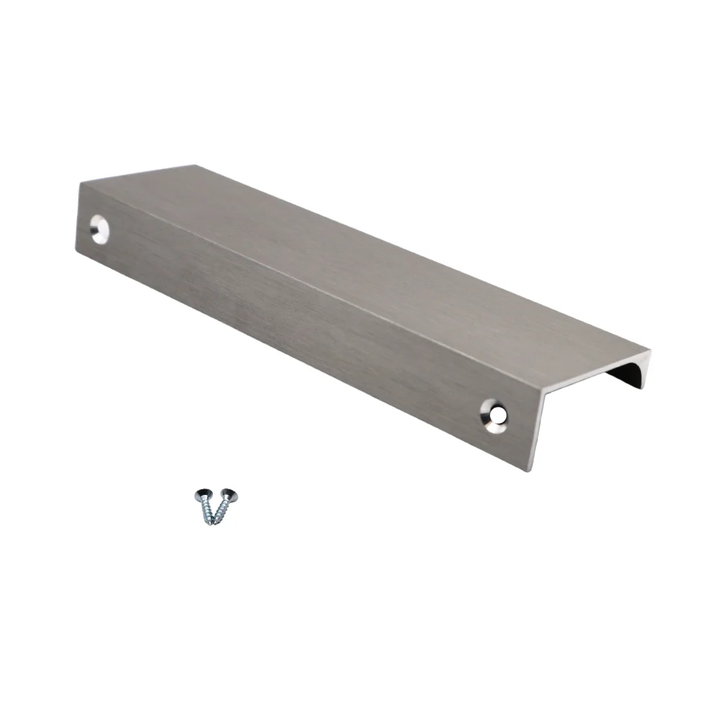 Profil rukojeti Edge Grip 128 mm (celková délka 148 mm) - kartáčovaná ocel