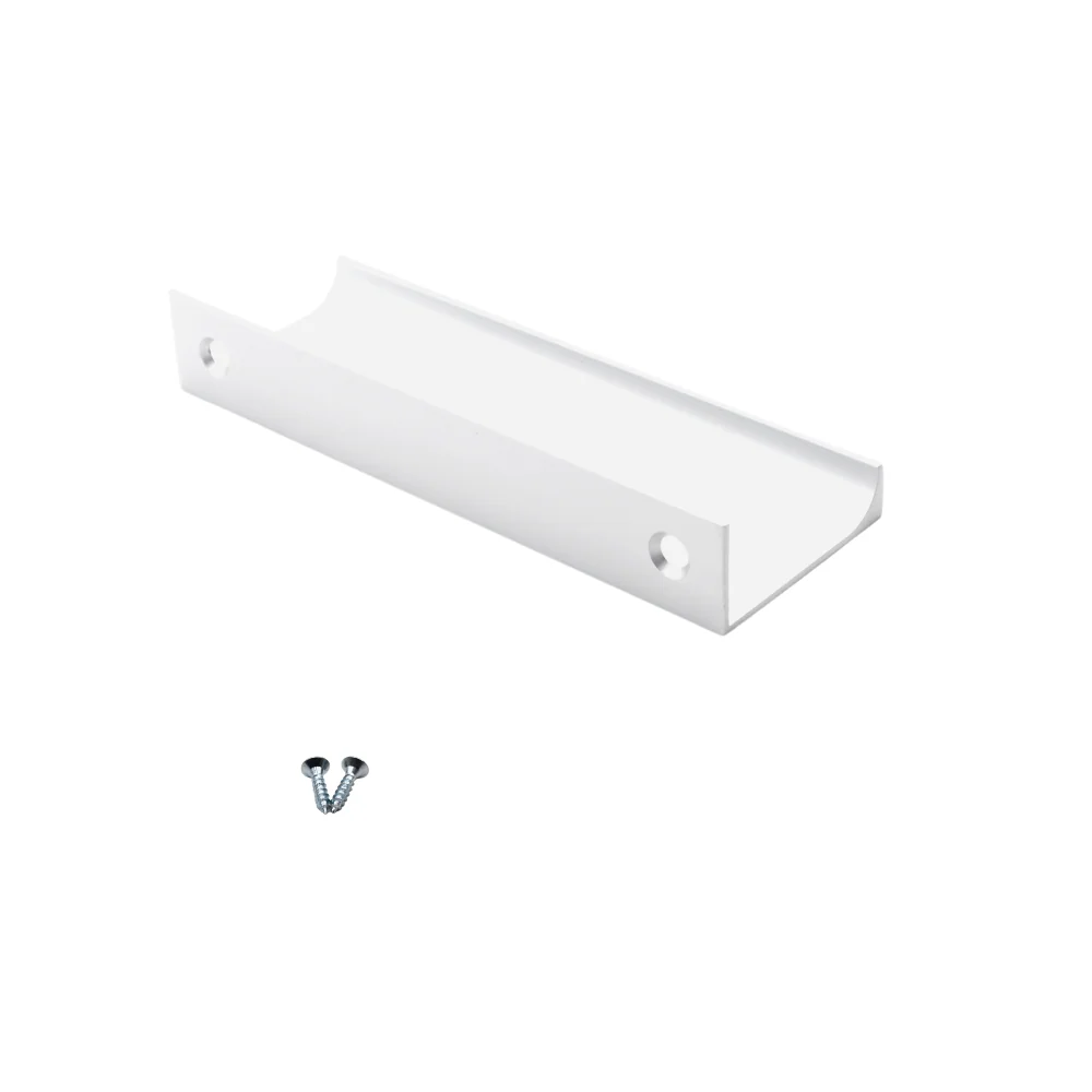 Profilová rukojeť Edge Grip o délce 96 mm (celková délka 116 mm) - bílá.