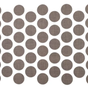 Samolepící krytky na šrouby - bavlněná latte 14 mm