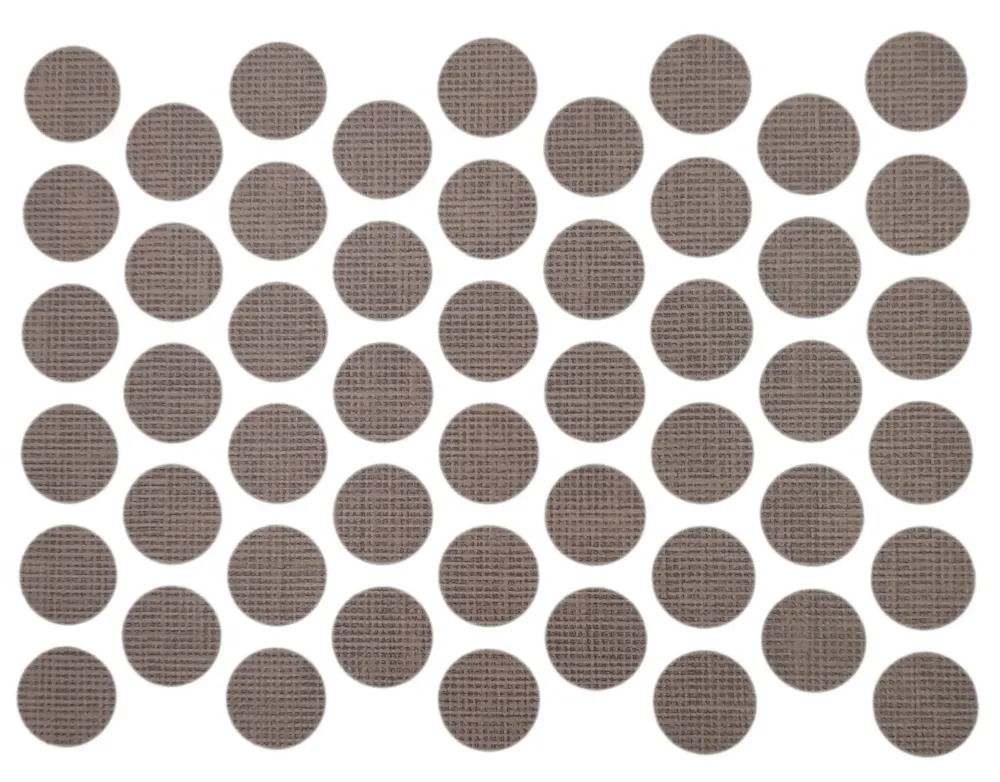 Samolepící krytky na šrouby - bavlněná latte 14 mm