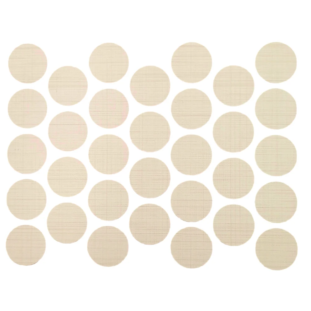 Samolepící krytky na šrouby - Trend Beige 18mm