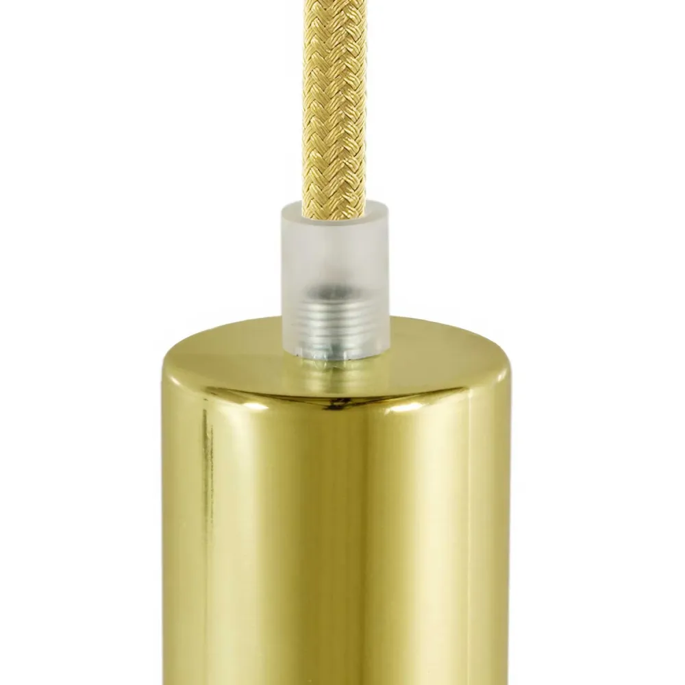 Válcová plastová kabelová průchodka včetně tyčky, matice podložky – Transparentní