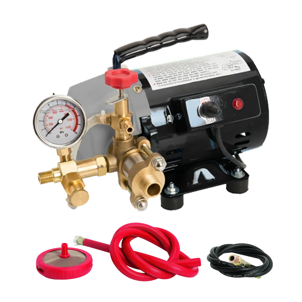 PR Auto (0,25 kW, 230 V) Testy elektrického tlaku