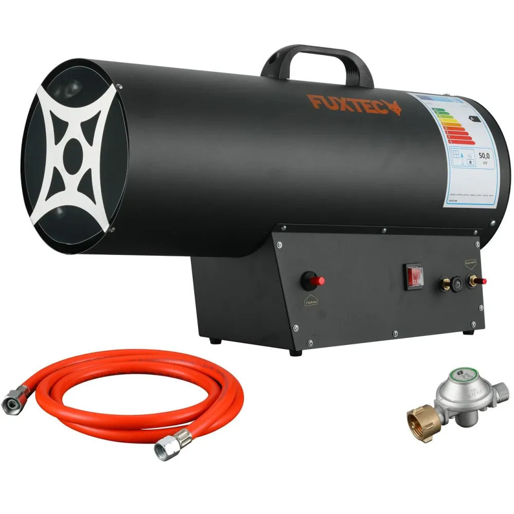 Plynový ohrívac FUXTEC GH51 s tepelným výkonem 50 kW