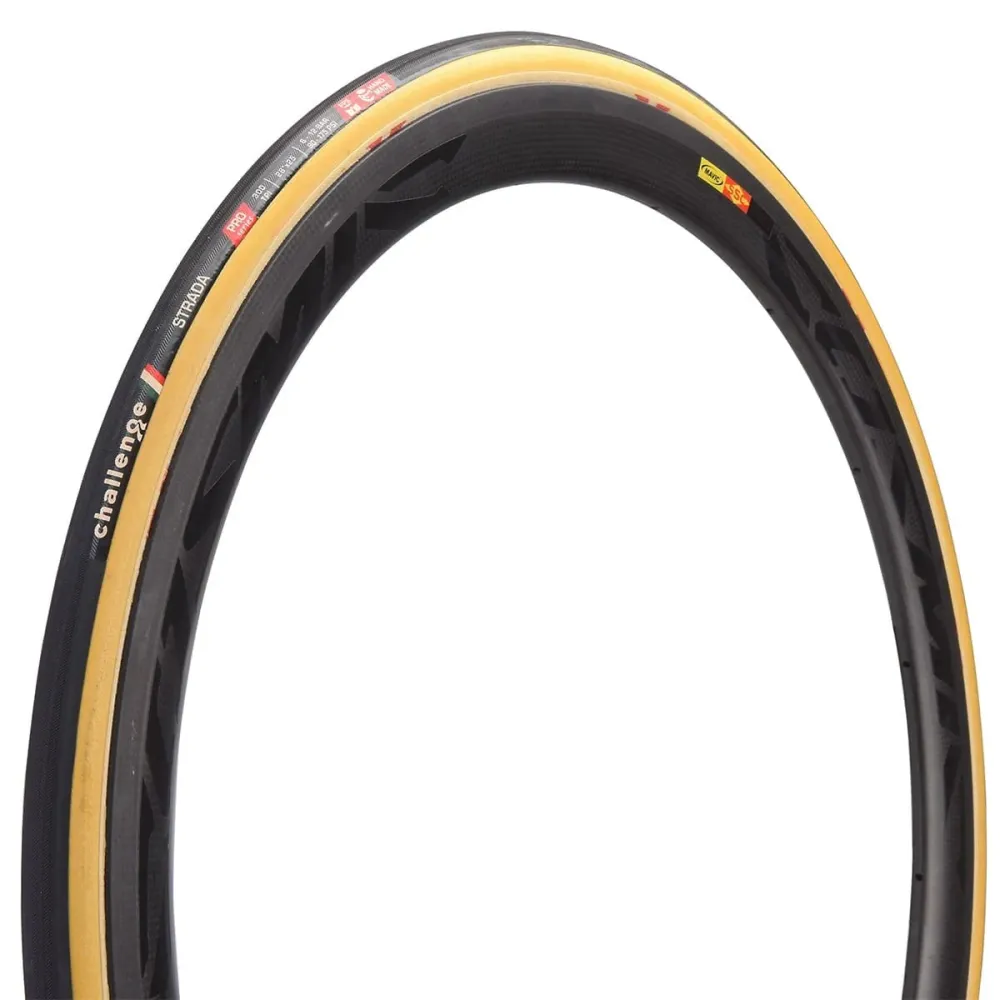 CHALLENGE STRADA PRO 700x25c Béžová dušová pneumatika