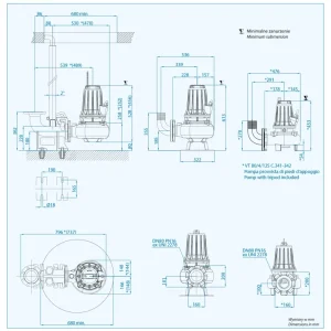 VT 80/2/152 C.346 (3,2 kW, 400 V) Specifické čerpadlo