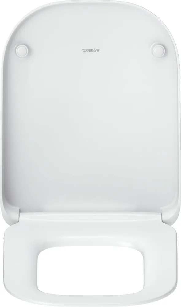 Duravit Univavo univerzální WC sedátko s pomalým sklápěním, hranaté