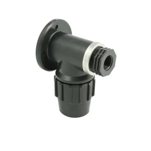 Stěnový kotouč pro trubky PE-HD s redukční vsuvkou 1" AG x 1-2" IG