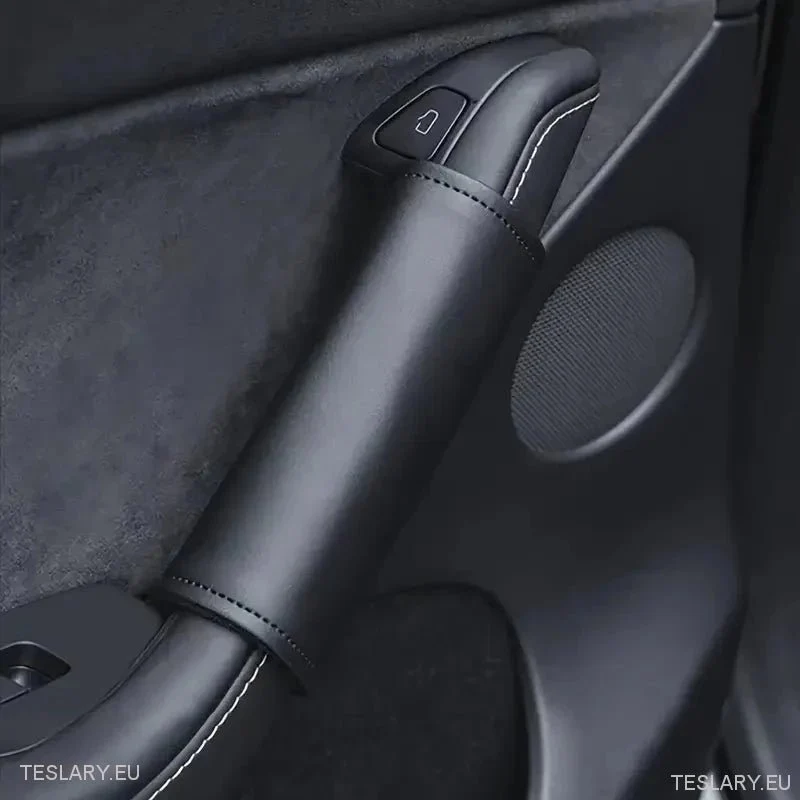 Tesla Model 3/Y PU Kožená ochranná rukojeť