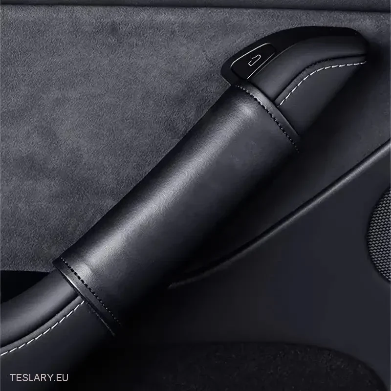 Tesla Model 3/Y PU Kožená ochranná rukojeť