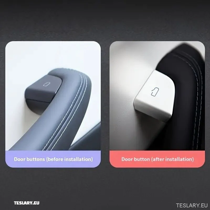 Tesla Model 3/Y Silver Otevíráním dveří Ochranné kryty