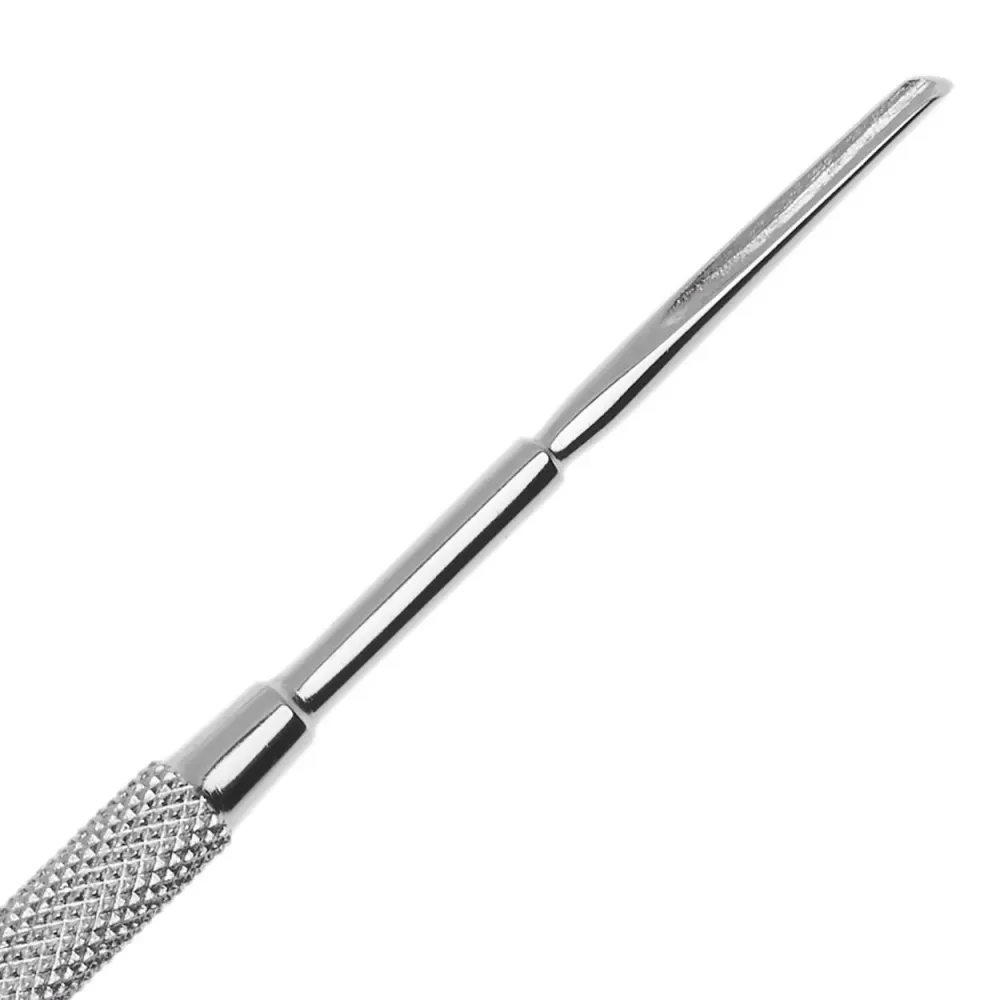 Dlabací dláto - průměr 2 mm - nástroj na nehtové rýhy pro manikúru pedikúru - nerezová ocel