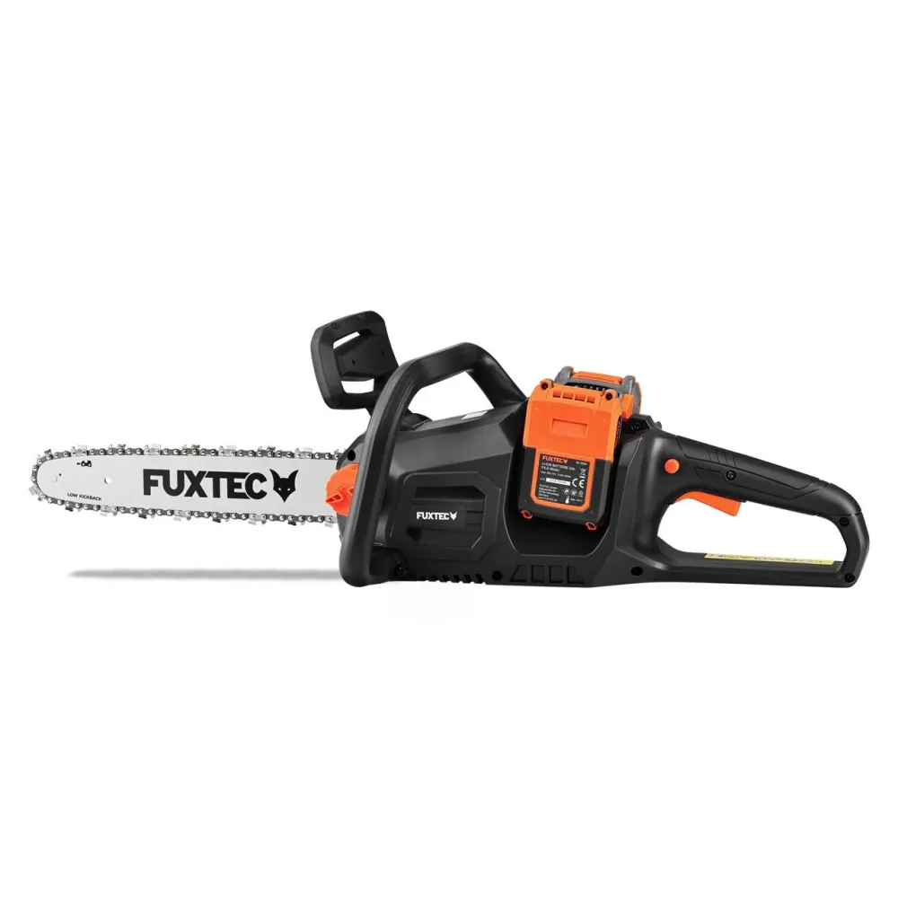Akumulátorová retezová pila FUXTEC 2x20V FX-E2KSSET s baterií nabíjeckou