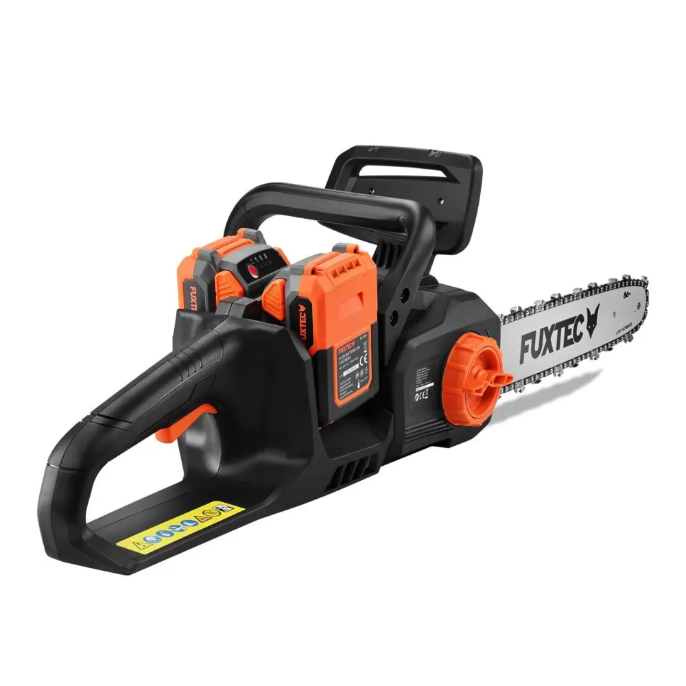 Akumulátorová retezová pila FUXTEC 2x20V FX-E2KSSET s baterií nabíjeckou