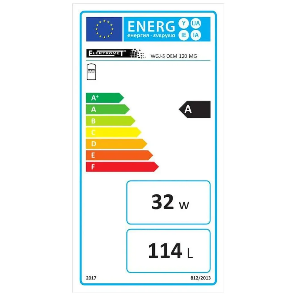 Nádrž na pitnou vodu 120 litrů & SMART topné těleso 3 kW s WIFI