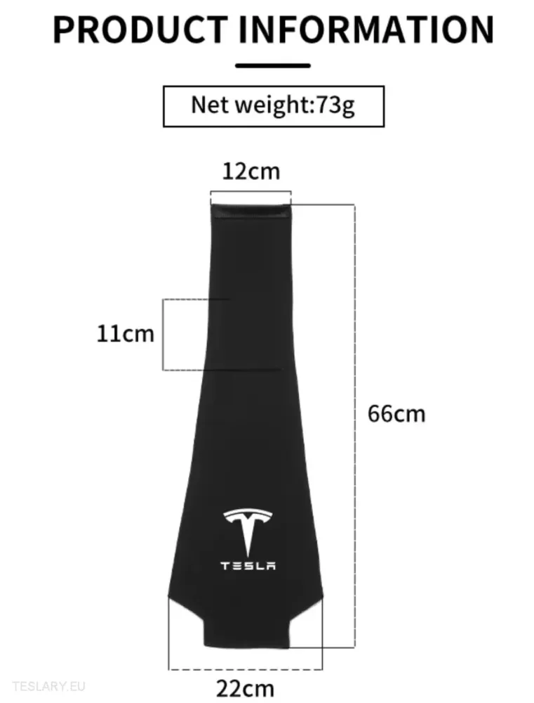 TESLA Hlavní odpočinek kryty s logem pro 3, Y, S X