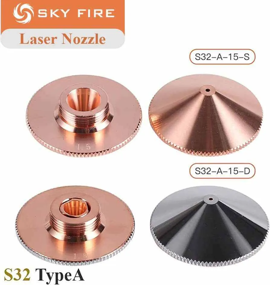 Tryska pro laserové řezací hlavy Raytools (kromě BM115) Sky Fire Laser