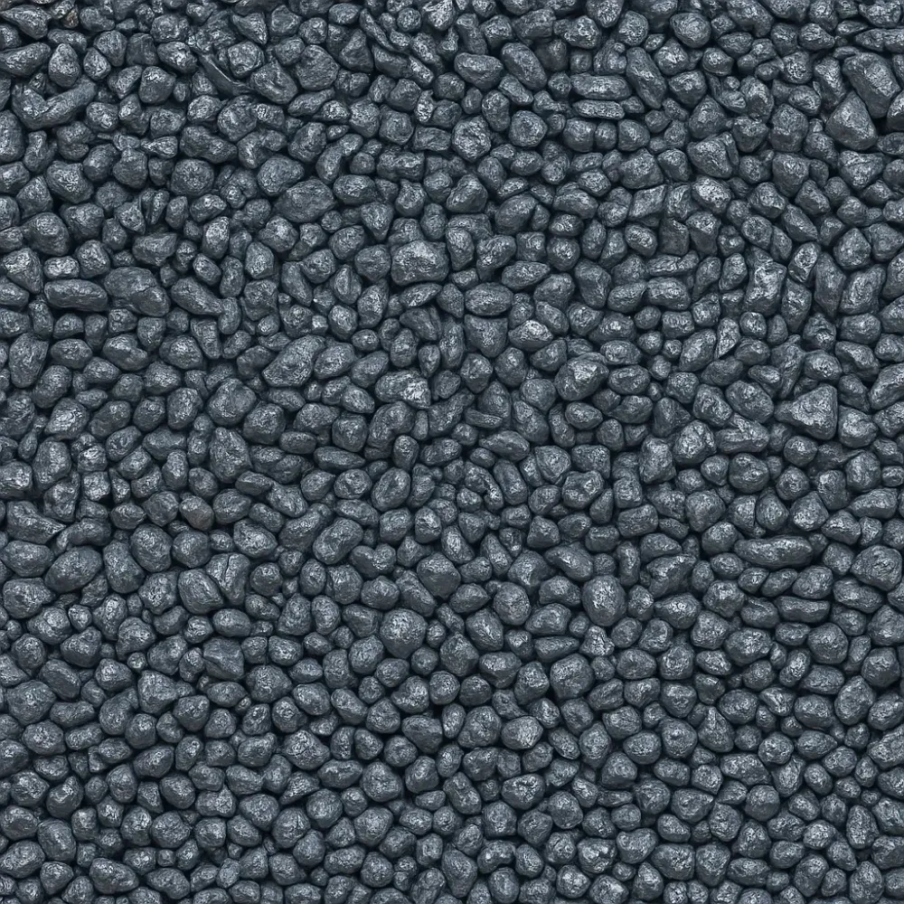 Barva křemenná stříbrně šedá metalíza (2-4 mm) 25 kg