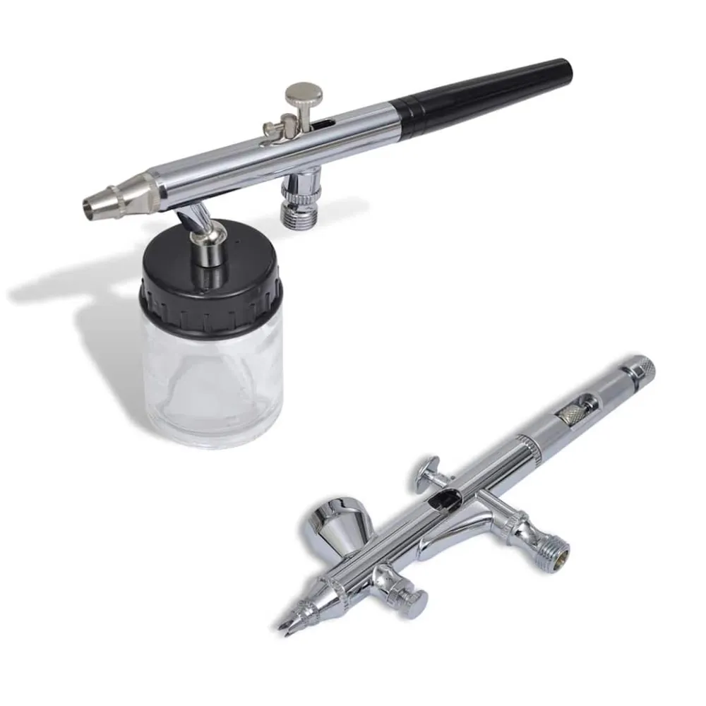 Airbrush Sada Se 2 Stříkacími Pistolemi