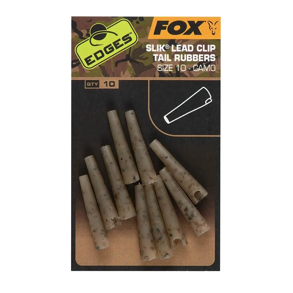 Bezpečnostní klip pro olovo Tail Rubbers Fox Kamufláž 10