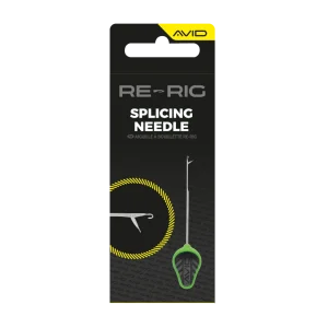 Jehla Avid Carp Splétání Re-Rig Green