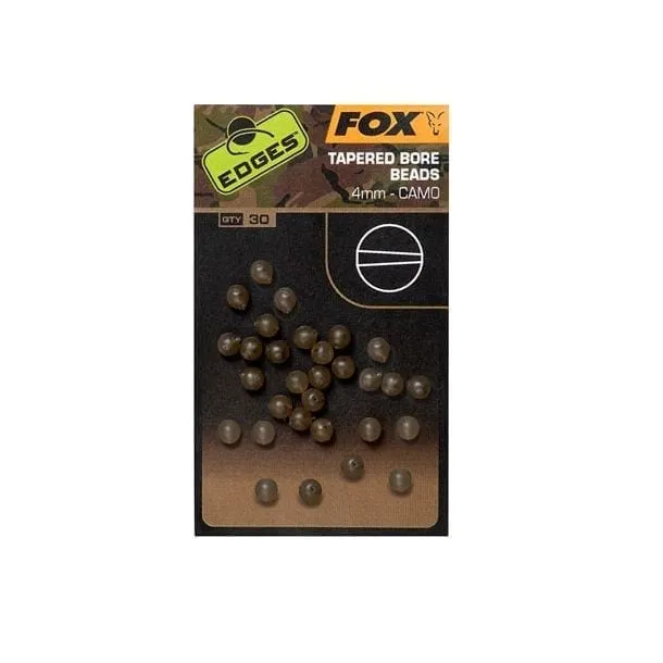 Korálky se zúženým otvorem Camo Fox 4 mm