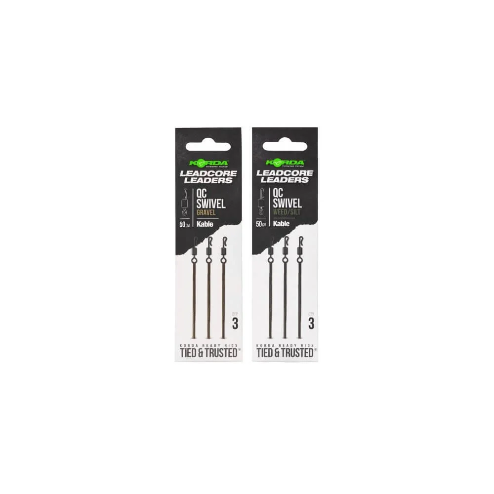 Leadcore Korda QC Kable Green 50 cm