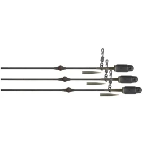 Návazce na Heli Clips Fox Okraje Tuff Tungsten Hadice