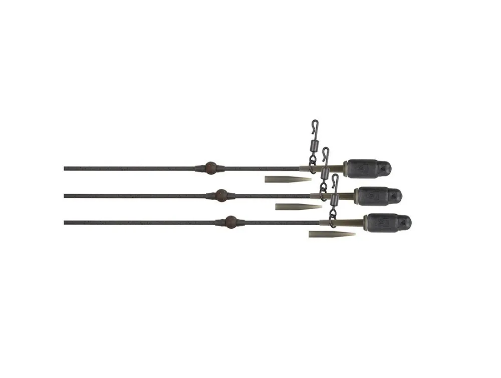 Návazce na Heli Clips Fox Okraje Tuff Tungsten Hadice