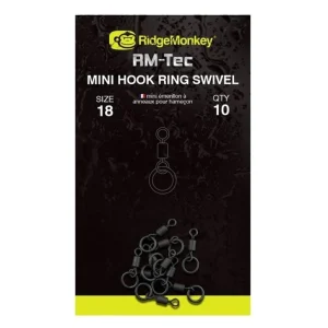 Otočný kroužek s mini háčkem Ridge Monkey 18