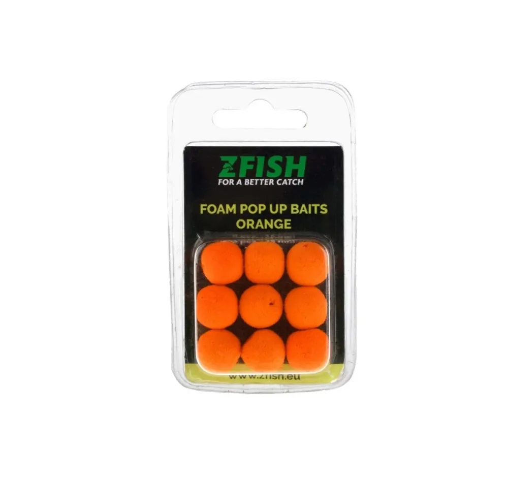 Pop Ups Zfish Oranžová pěna 15 mm