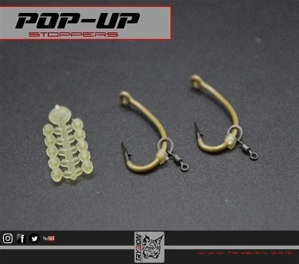 Pop Ups Zátky Brown Trybion