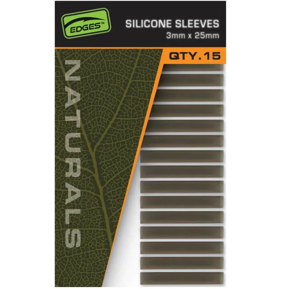 Sleeves Silikon Fox Naturals 3 mm x 25 mm