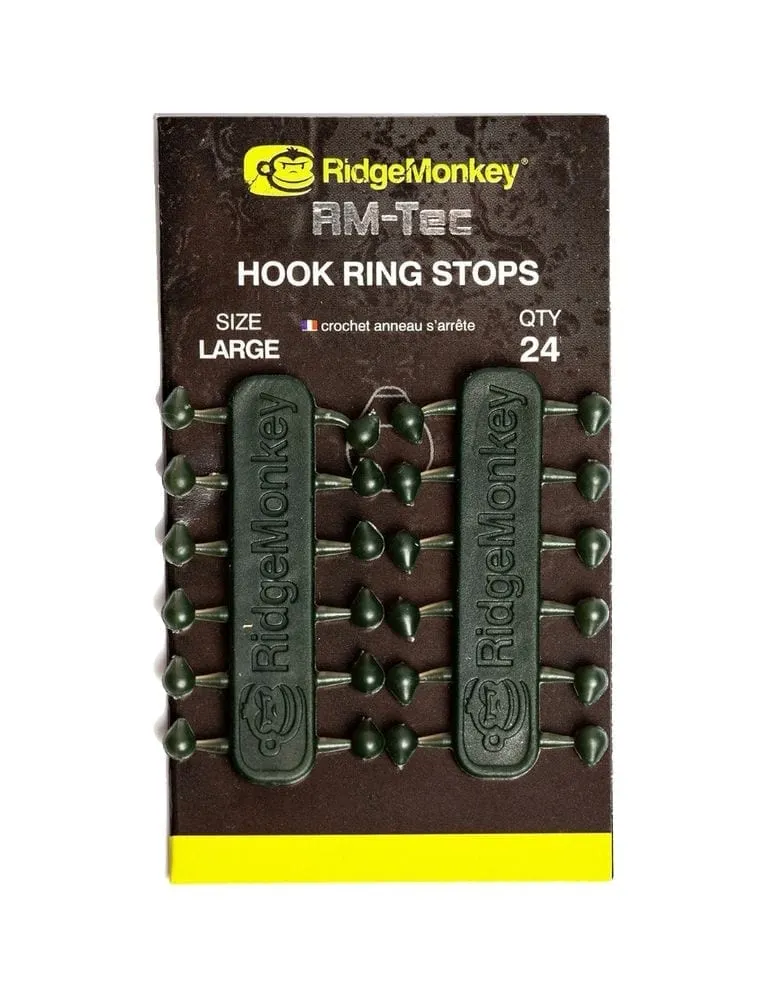Zarážky hákového kroužku Ridge Monkey S