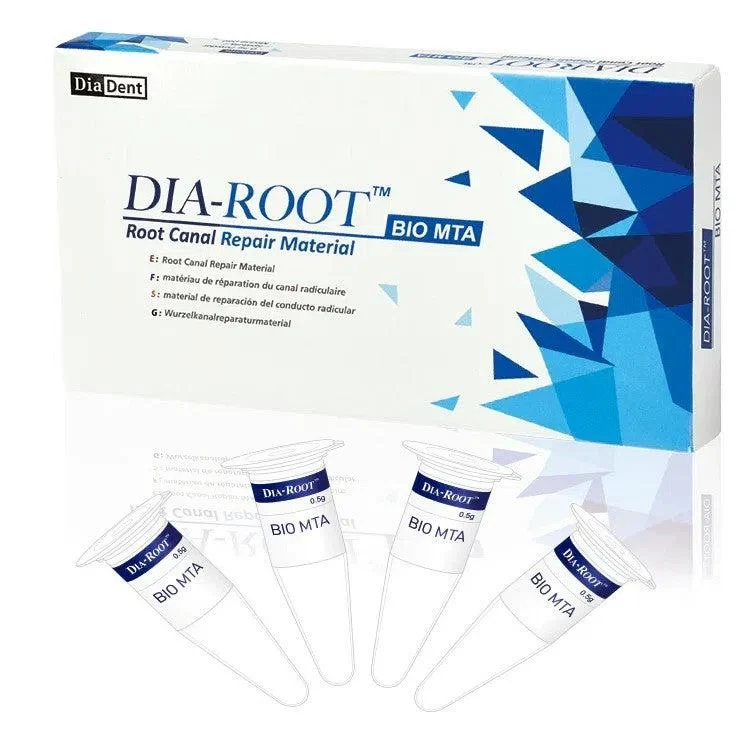 Dia-Root Bio MTA – Biokeramický prášek pro obnovu kořenových kanálků (0,5 g)