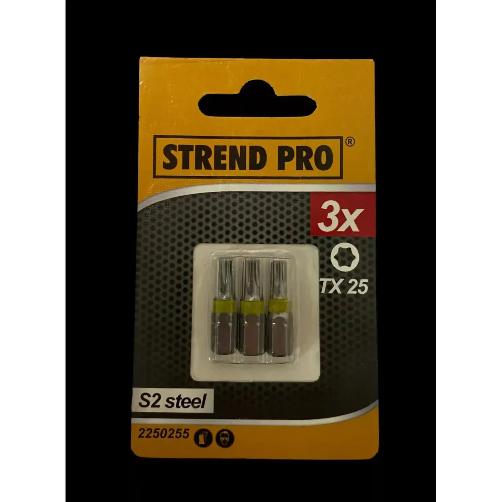 Bit Strend Pro S2 TX25 určený pro šroubování Strend Pro sada 3 ks