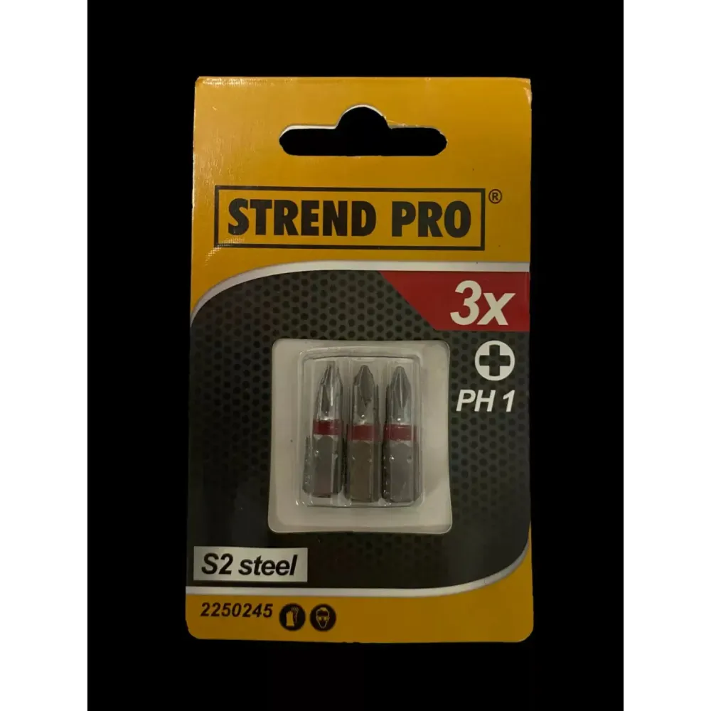Bit Strend Pro S2 určený k šroubování do dřeva kovu sada 3 ks