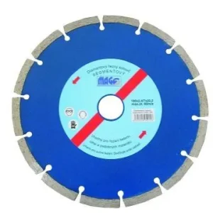 Kotouč diamantový 125 mm segment náhradní díl vhodný pro řezání materiálů