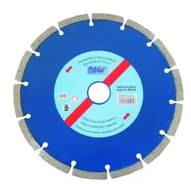 Kotouč diamantový 125 mm segment náhradní díl vhodný pro řezání materiálů