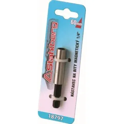 Nástavec magnetický 1/4" náhradní díl pro pevné uchycení bitů při šroubování délka 60 mm
