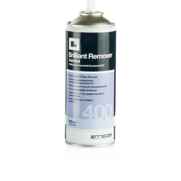 Odstraňovač UV barviva BRILLIANT REMOVER určen pro odstranění UV stop z lakovaných povrchů Errecom
