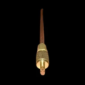 Plnící trubka 6,35x100 mm ventilek s čepičkou drážkou slouží k plnění vody v zařízeních
