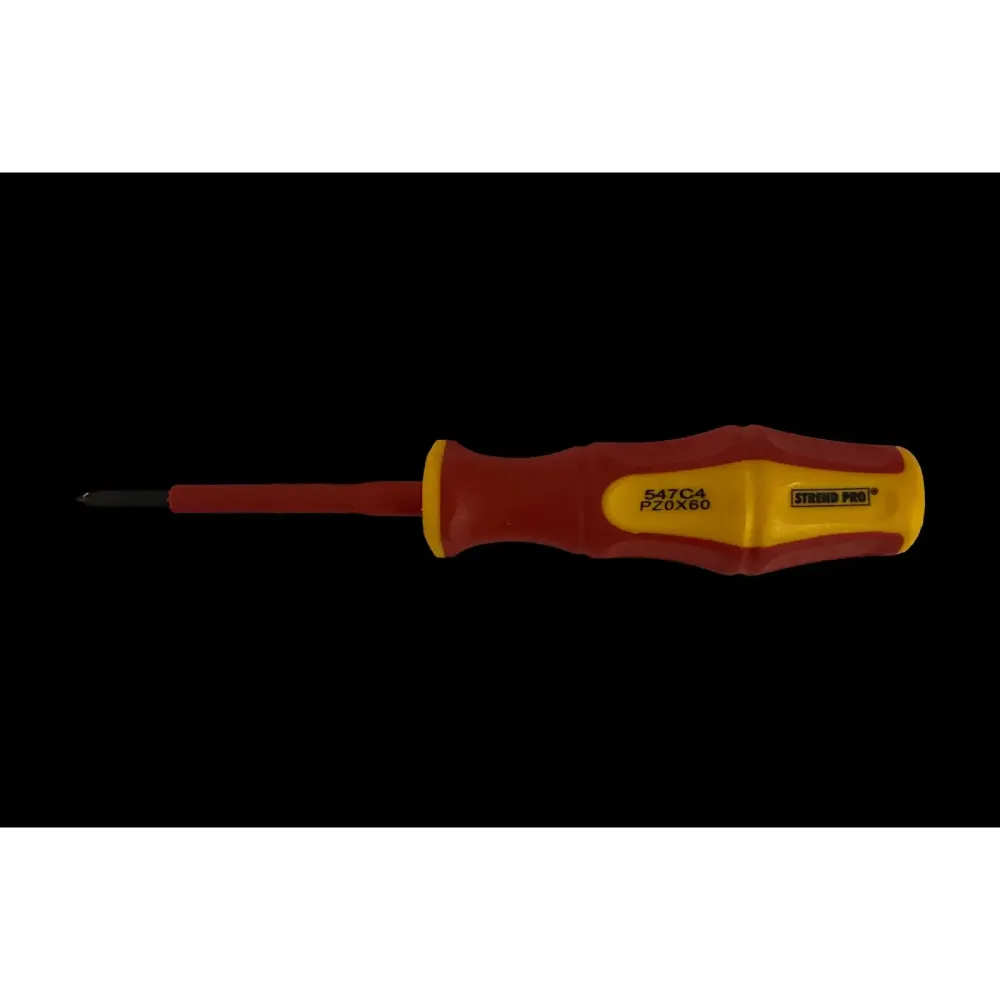 Šroubovák CX547C určený pro práci na elektroinstalacích Strend PRO PZ0x060 mm VDE