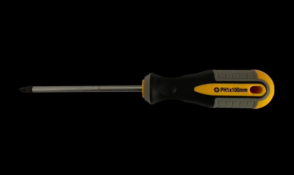 Šroubovák křížový PH1/5x100 mm určený k utahování šroubů Strend PRO