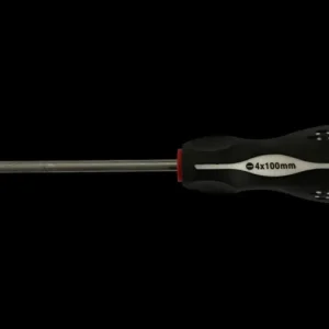 Šroubovák plochý 4x100 mm určený k utahování povolování šroubů značky Stend PRO