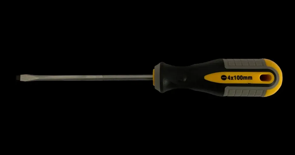 Šroubovák plochý CX3721 určen k utahování povolování šroubů Strend PRO 4x100 mm