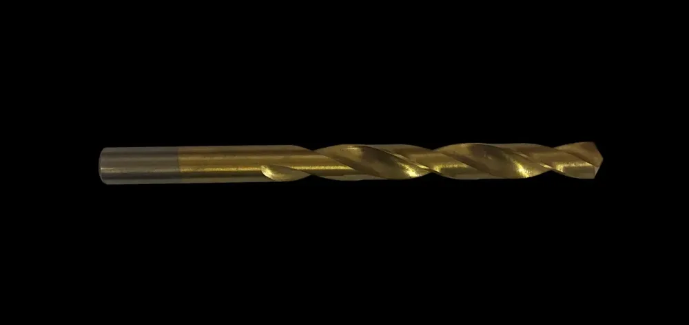 Vrták HSS 10,0 mm určený pro vrtání do kovu tvrdých materiálů TITAN