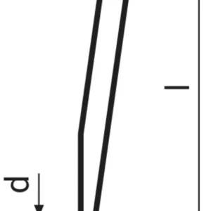 TS 0,5/78 Stylus 0,5 mm Celková délka 78 mm