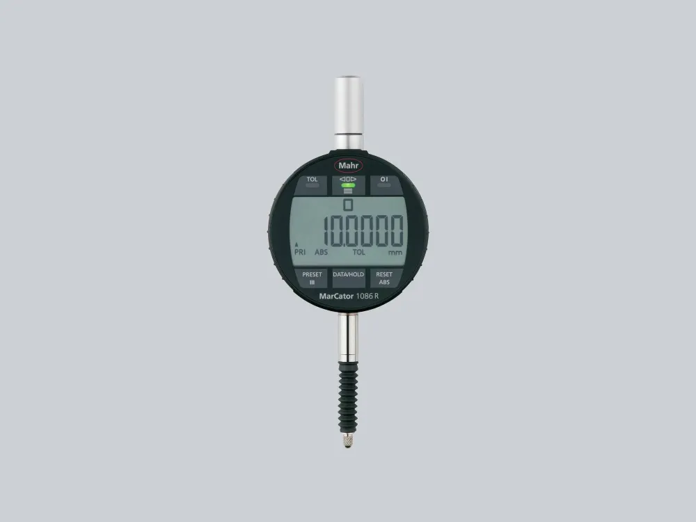 1086 WR digitální úchylkoměr 12,5 mm (.5“) 0,0005 mm IP64